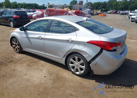 2013 Hyundai Elantra Limited z USA, uszkodzony, nr VIN KMHDH4AE7DU970868